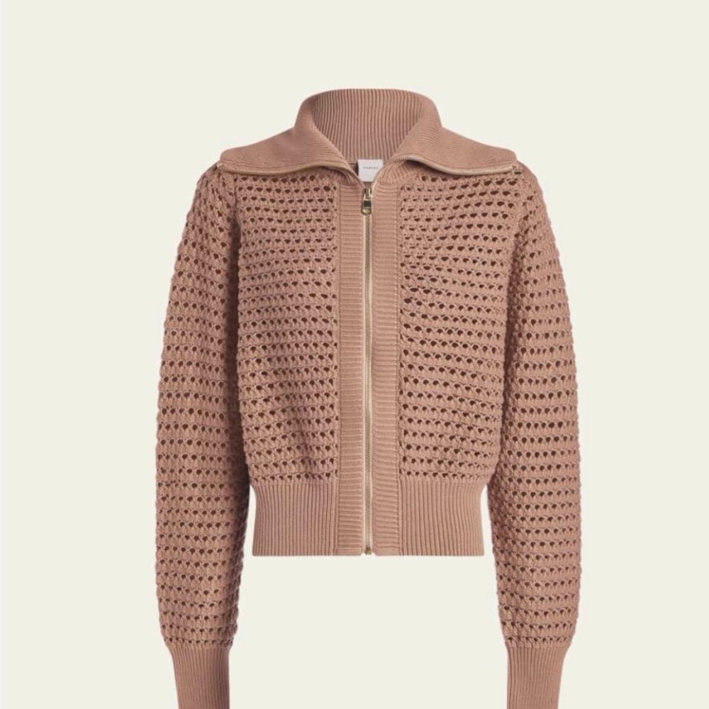 Varley Large Eloise Zip Through Sweater